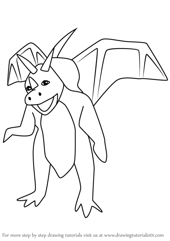 567x800 Learn How To Draw Asher From Spyro - Spyro Drawing