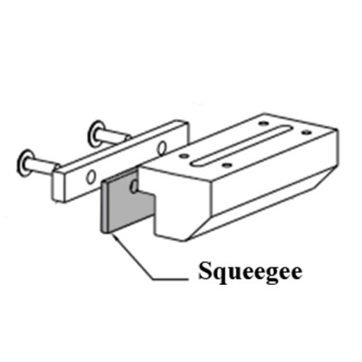 520x520 Squeegee, Rotovac Vacuum Shoe Jon Don - Squeegee Drawing