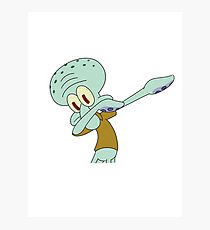 210x230 squidward drawing photographic prints redbubble - Squidward Drawing