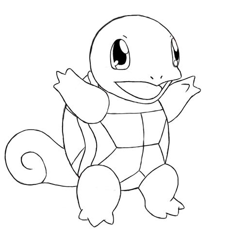 Squirtle Drawing at PaintingValley.com | Explore collection of Squirtle ...