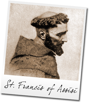 310x355 Saint Francis Of Assisi Anecdotes Paw Prints - St Francis Of Assisi Drawing