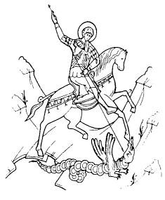 235x285 st george bampw antiochian orthodox christian archdiocese - St George Drawing