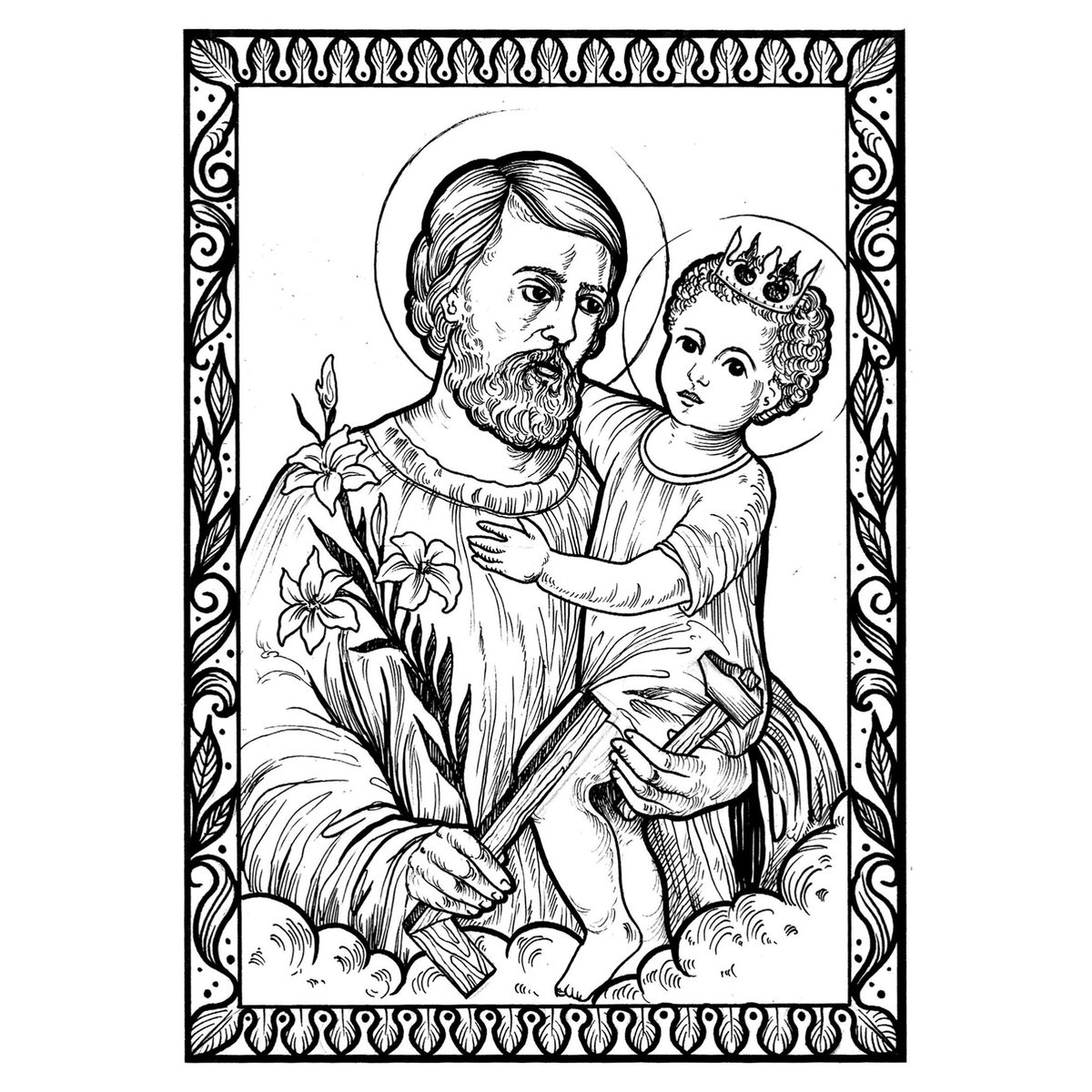 St Joseph Drawing at Explore collection of St