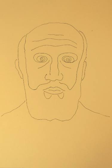 375x563 st joseph - St Joseph Drawing