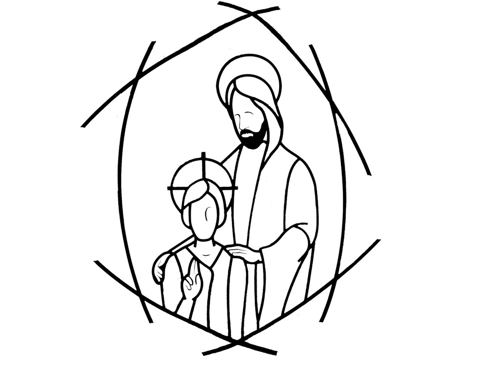 1000x752 st joseph catholic parish - St Joseph Drawing