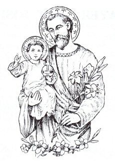 St Joseph Drawing at PaintingValley.com | Explore collection of St ...