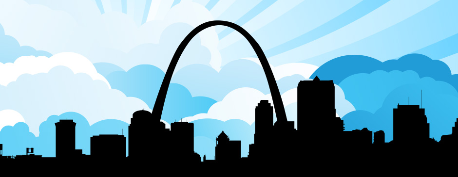 940x365 project st louis mizzou magazine - St Louis Skyline Drawing