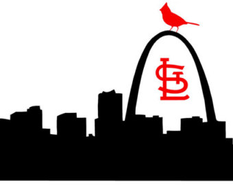 340x270 saint louis decal etsy - St Louis Skyline Drawing