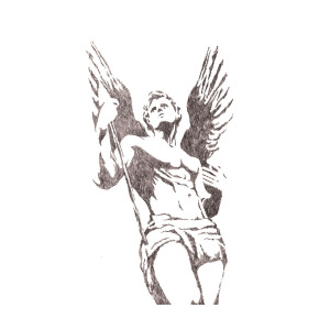 300x300 St Michael Archangel Drawing - St Michael Drawing