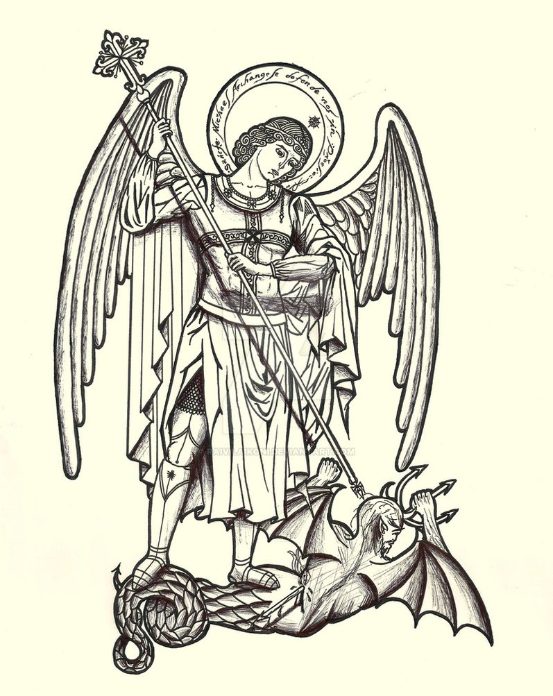 St Michael Drawing at Explore collection of St