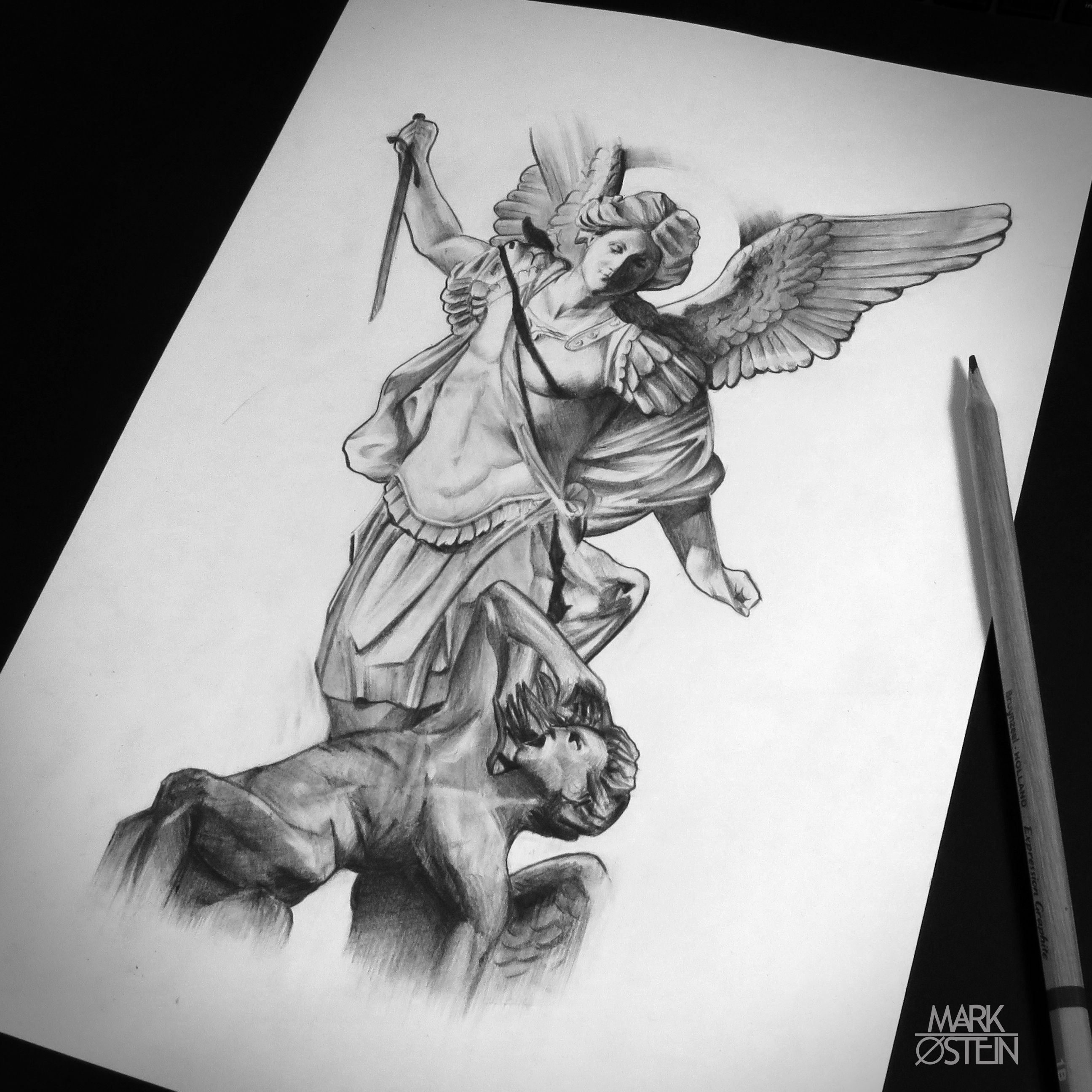 2592x2592 St Michael - St Michael Drawing