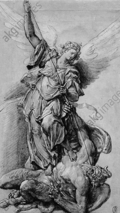 410x728 Akg Images - St Michael Drawing