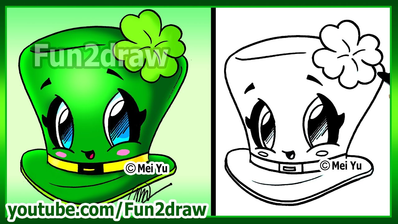 1280x720 How To Draw Easy Things - St Patrick Drawing