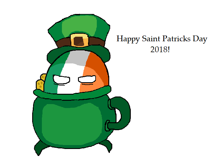 692x524 my happy saint patricks day drawing! polandball wiki fandom - St Patricks Day Drawings