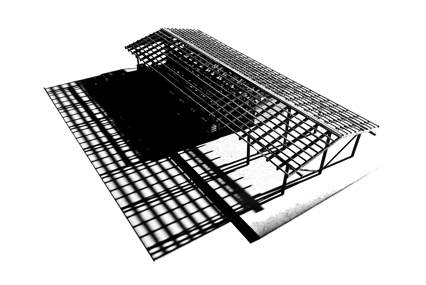 1494x1000 Gallery Of Horse Stable - Stable Drawing