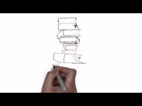 480x360 How To Draw Stack Of Books - Stack Of Books Drawing