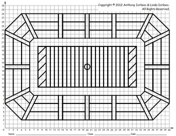 350x272 football stadium, bowl title playoff games, coordinate - Stadium Drawing