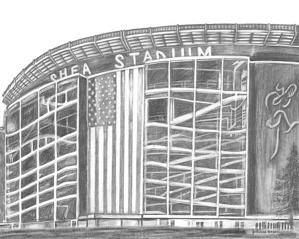 Stadium Drawing at PaintingValley.com | Explore collection of Stadium ...