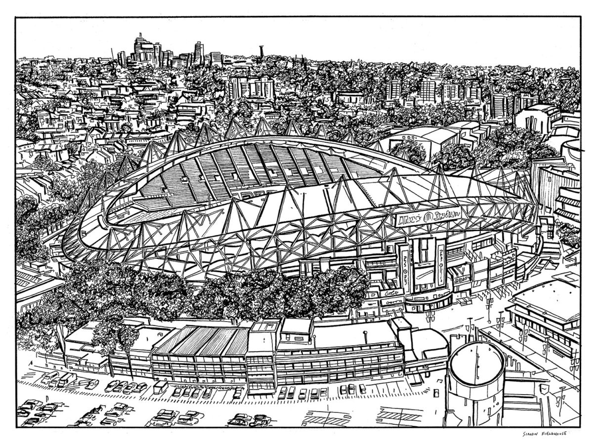 Stadium Drawing at Explore collection of Stadium