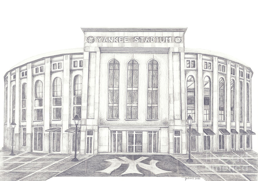900x630 yankee stadium drawing - Stadium Drawing