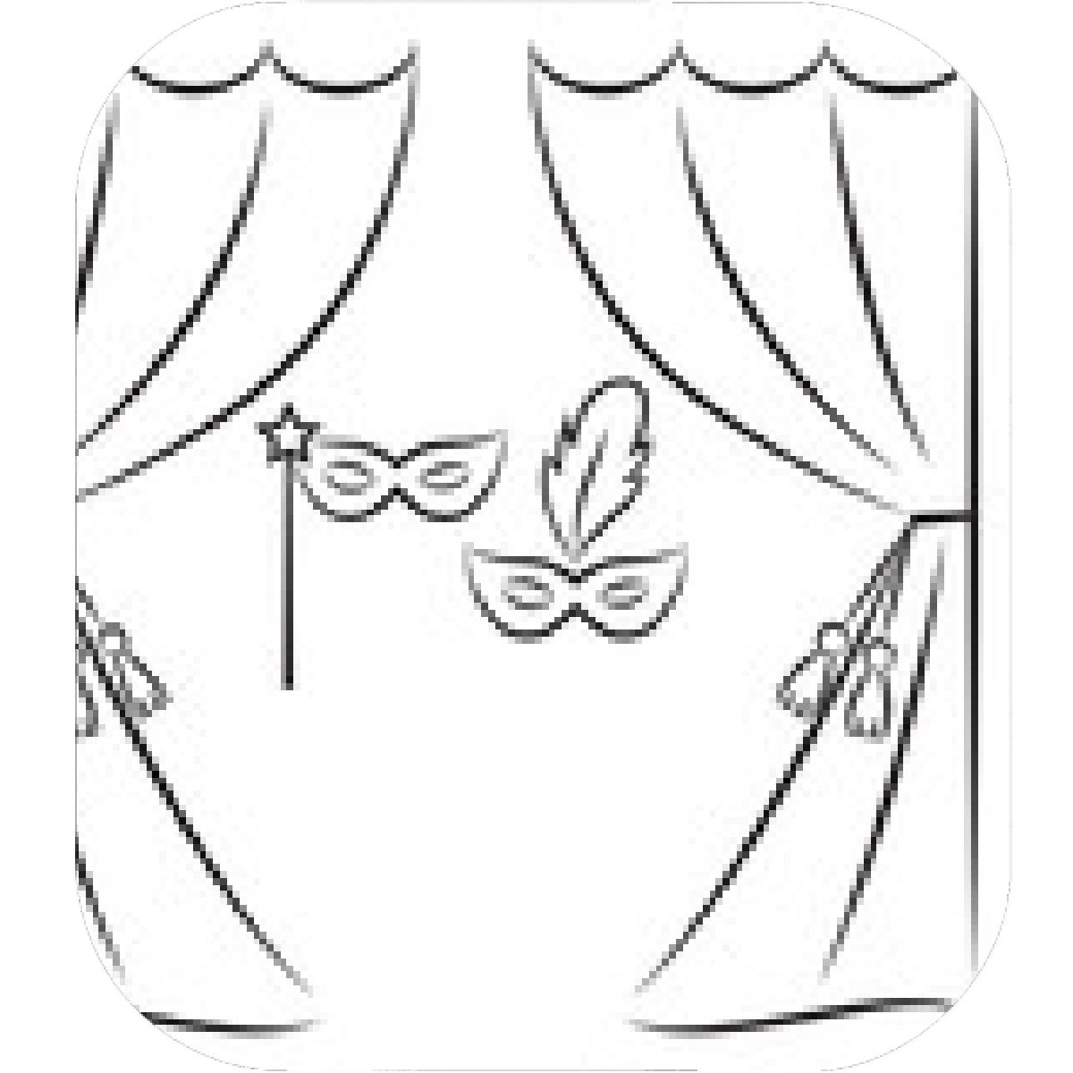 1200x1200 Designs Mein Mousepad Design Mousepad Selbst Designen - Stage Curtains Drawing