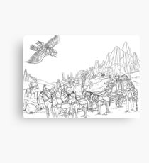 210x230 Stagecoach Drawing Canvas Prints Redbubble - Stagecoach Drawing