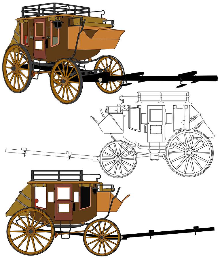 Stagecoach Drawing at Explore collection of