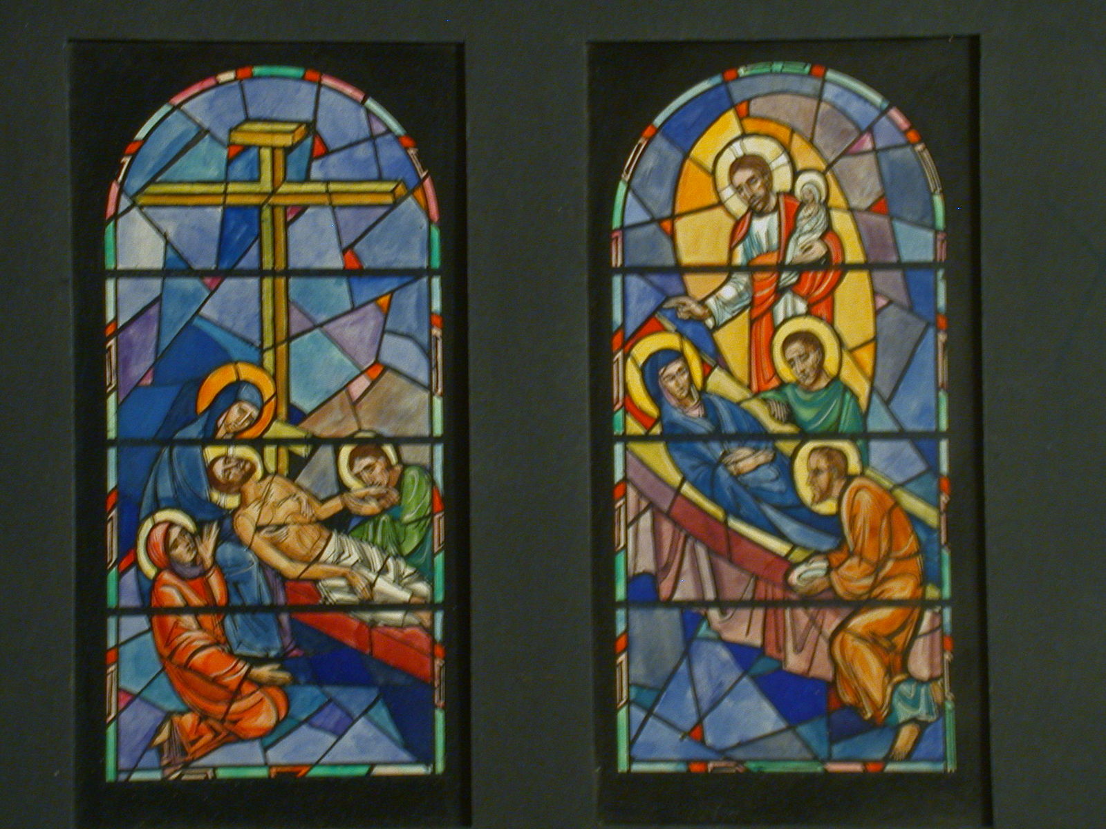 1600x1200 design drawing for stained glass window with christ's medical - Stained Glass Window Drawing