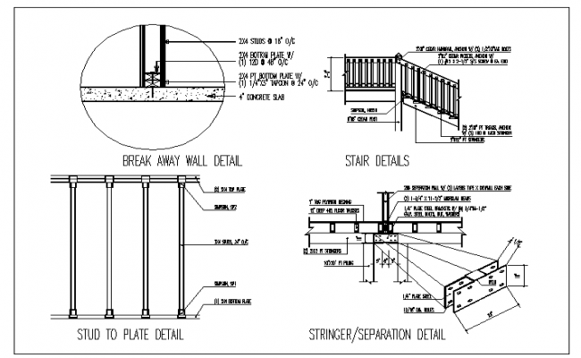 Staircase Section Drawing at PaintingValley.com | Explore collection of ...