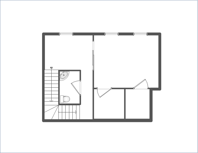 640x494 Floor Plans Design Elements - Stairs Architectural Drawing