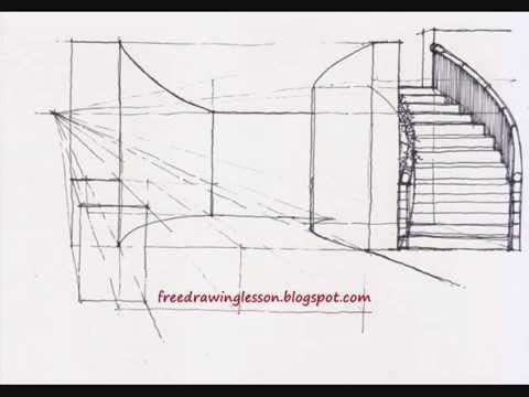 480x360 how to draw a spiral staircase spiral stairs design an architect - Stairs Architectural Drawing