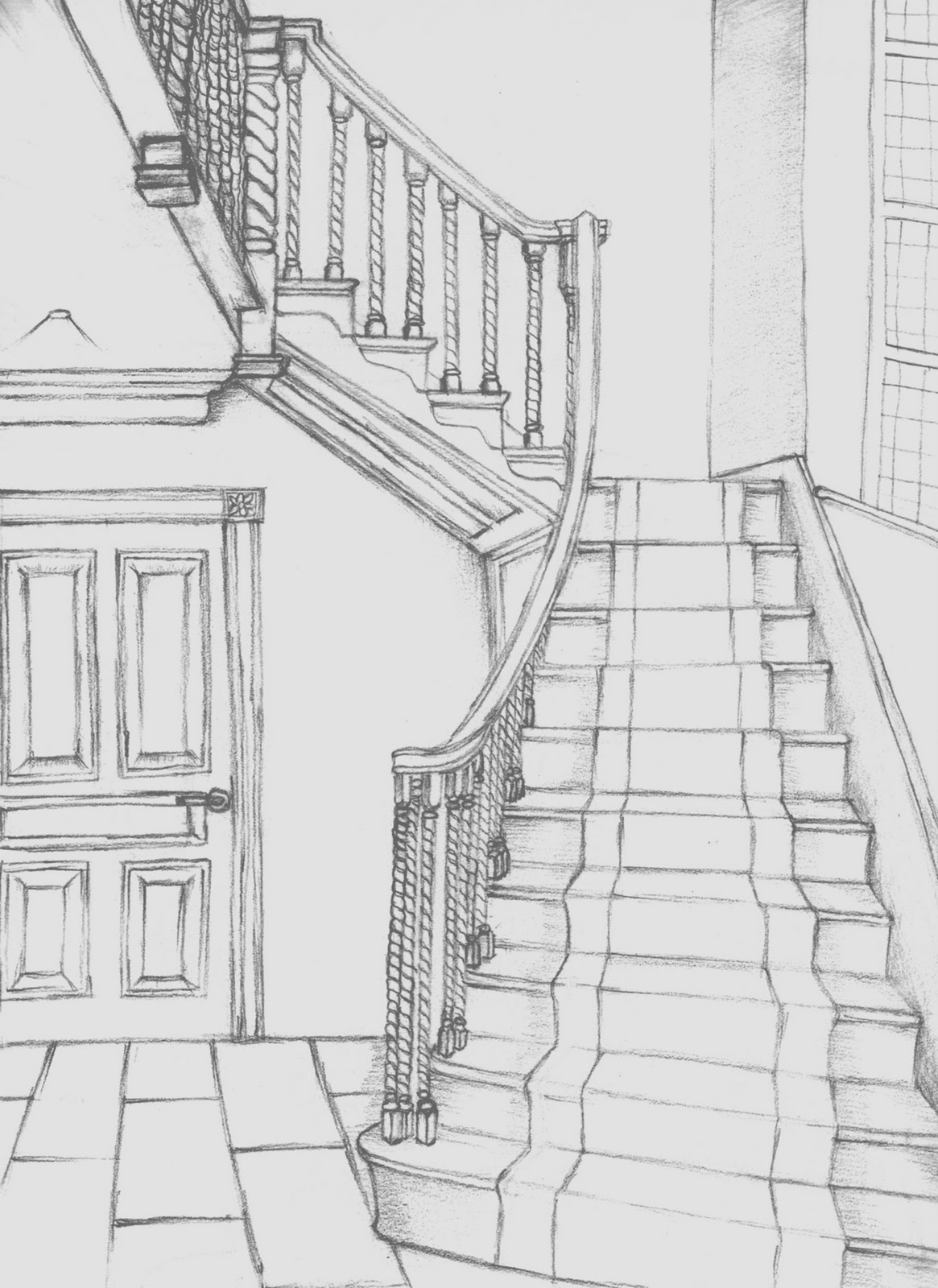 1165x1600 stairs drawing free download - Stairs Drawing