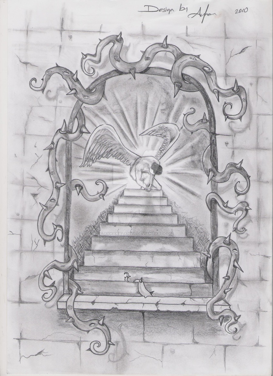 Stairway To Heaven Drawing at PaintingValley.com | Explore collection