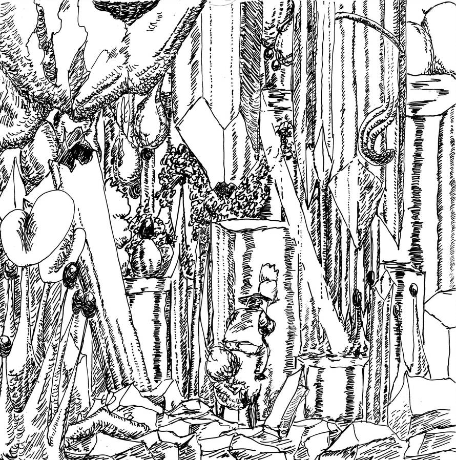 890x898 Stalactite - Stalactite Drawing