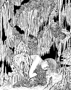 235x300 Stalactite Drawings Fine Art America - Stalactite Drawing