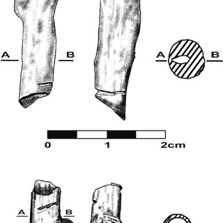 320x320 Two Fragments Of Stalactite, Showing The Grooves - Stalactite Drawing