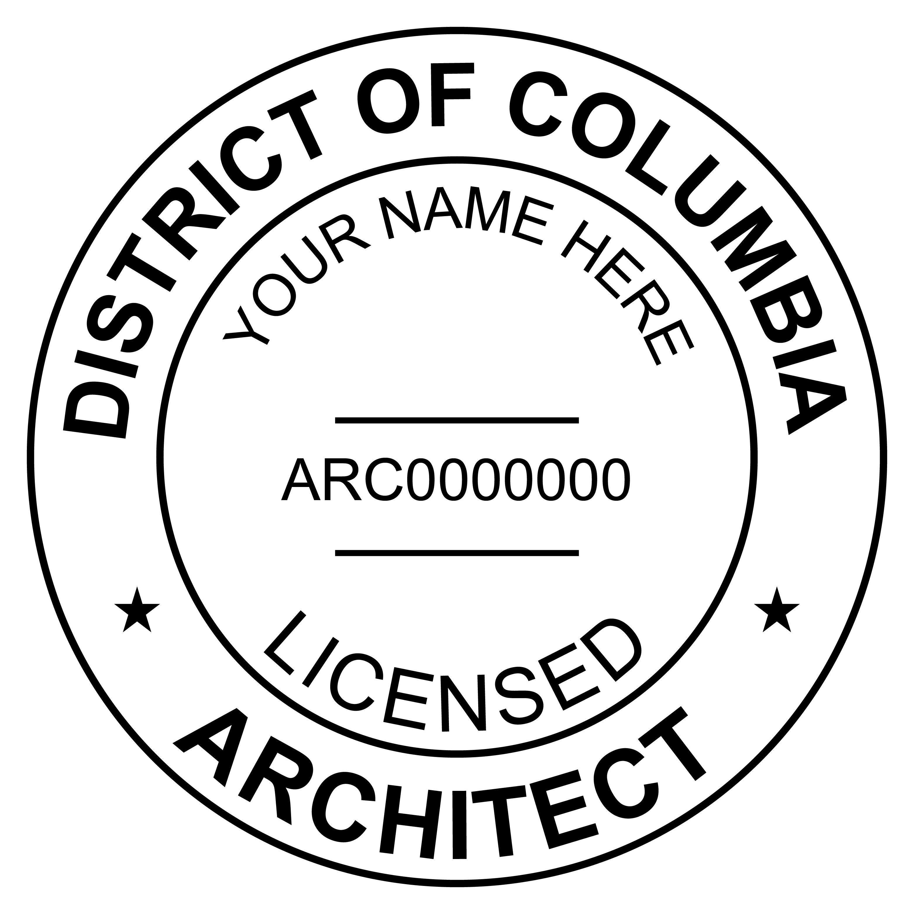 3125x3125 licensed architect stamps - Stamp Drawing