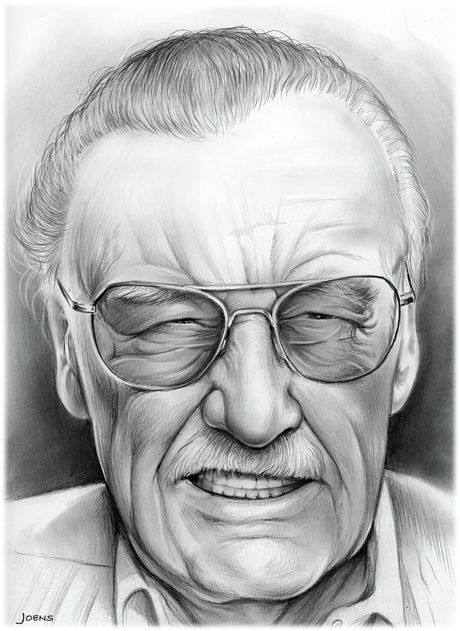 657x900 stan lee drawing - Stan Lee Drawing
