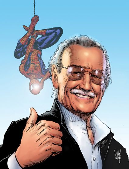 425x557 comic drawing stan lee dalton skipper stan lee, marvel comic - Stan Lee Drawing