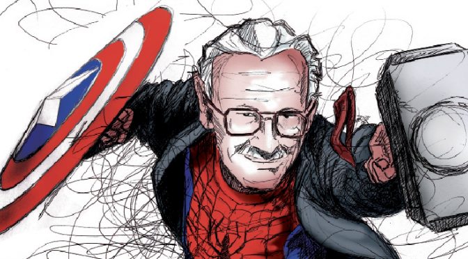 672x372 stan lee's characters inspired me to punch and defy the odds - Stan Lee Drawing Spiderman