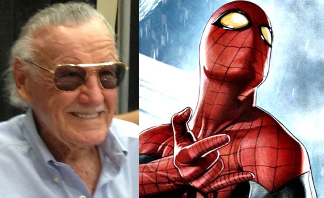 655x400 stan lee draws spider man for year old boy with autism - Stan Lee Drawing Spiderman