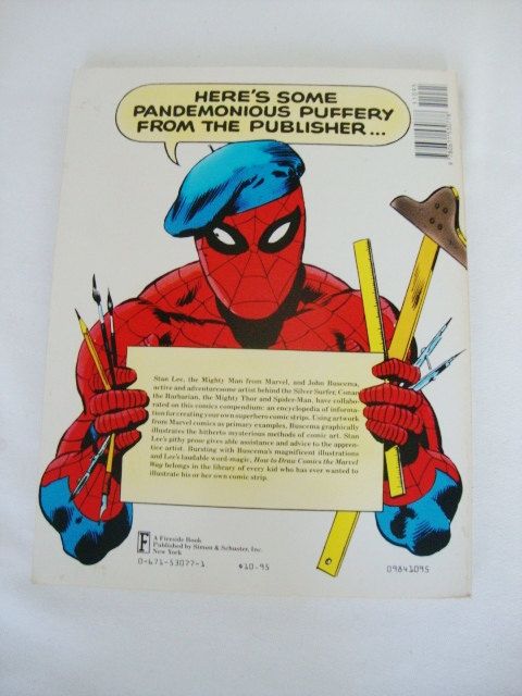 480x640 vintage spiderman how to draw comics the marvel way - Stan Lee Drawing Spiderman
