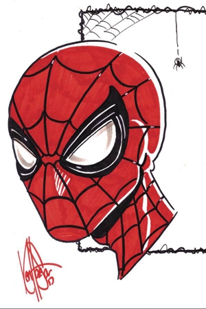 300x450 dynamic forces - Stan Lee Drawing Spiderman