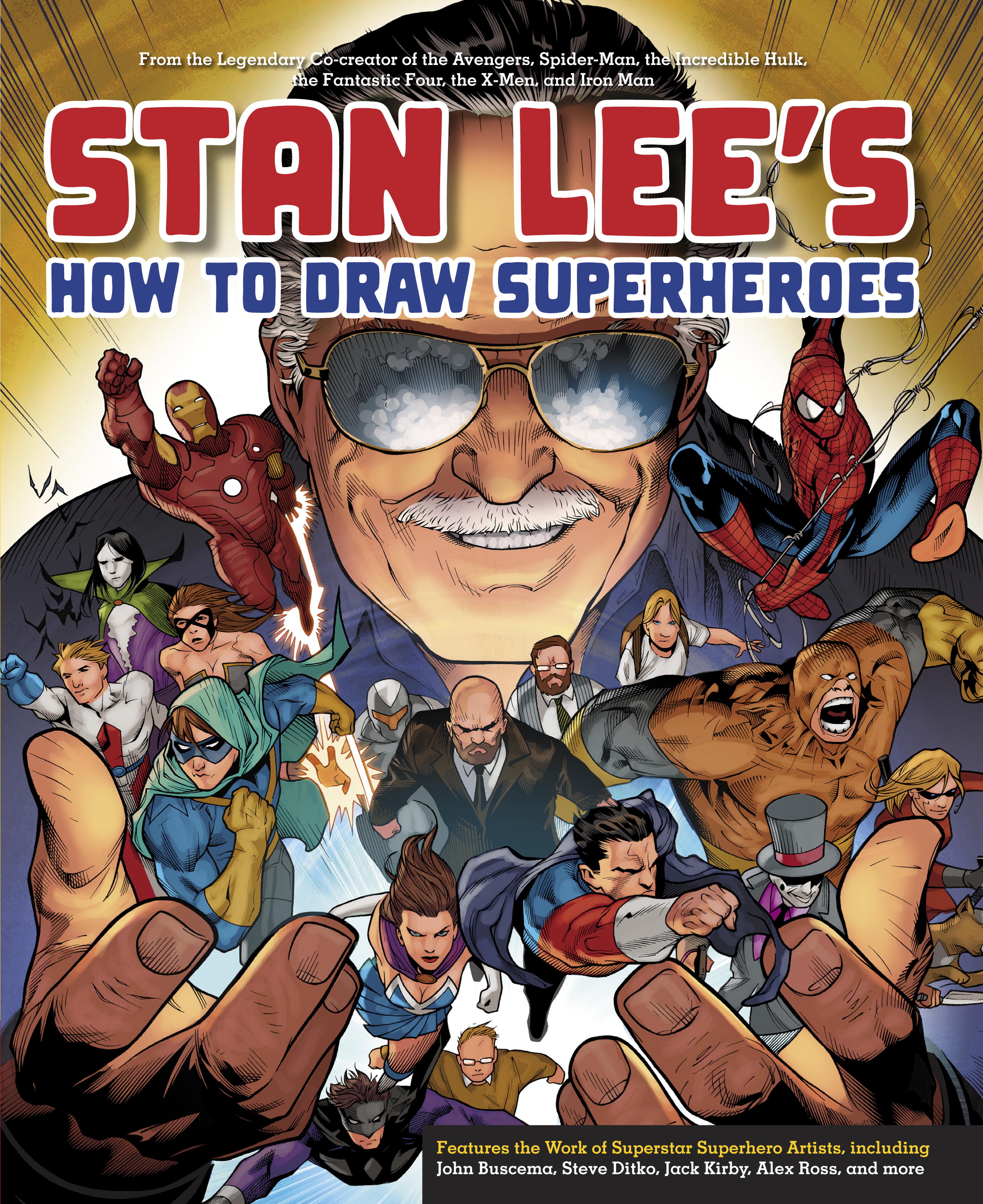 2571x3150 excerpt from stan lee's how to draw superheroes - Stan Lee Drawing Spiderman