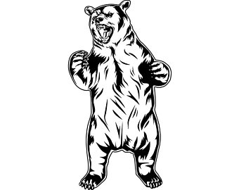 340x270 Standing Bear Etsy - Standing Bear Drawing