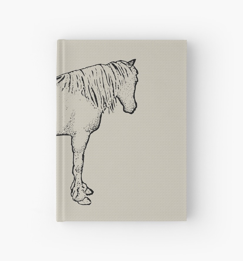 827x889 horse drawing standing horse, outline art equine art hardcover - Standing Horse Drawing