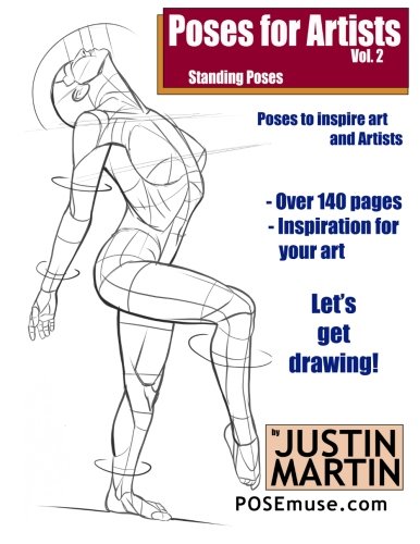 386x500 Instantly Win Poses For Artists Volume Standing Poses - Standing Poses For Drawing