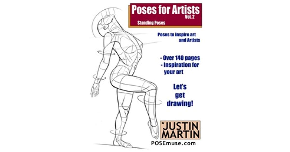 1200x630 Poses For Artists Volume - Standing Poses For Drawing