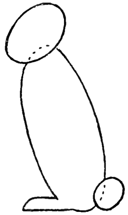 250x421 How To Draw Bunny Rabbits For Easter With Easy Step - Standing Rabbit Drawing