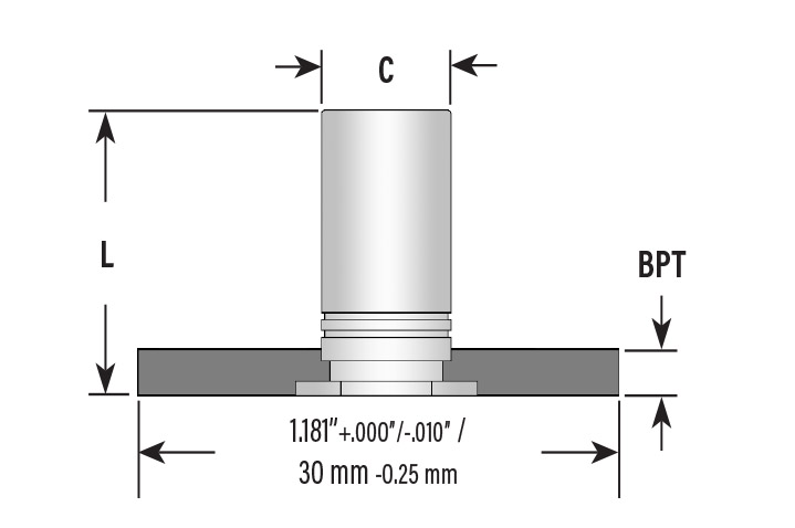 719x478 part - Standoff Drawing